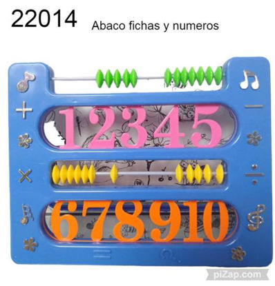 Imagen de ABACO FICHAS Y NUMEROS 19X15 CM 5.24